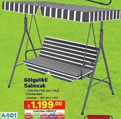 GÖLGELİKLİ SALINCAK GÖLGELİKLİ SALINCAK